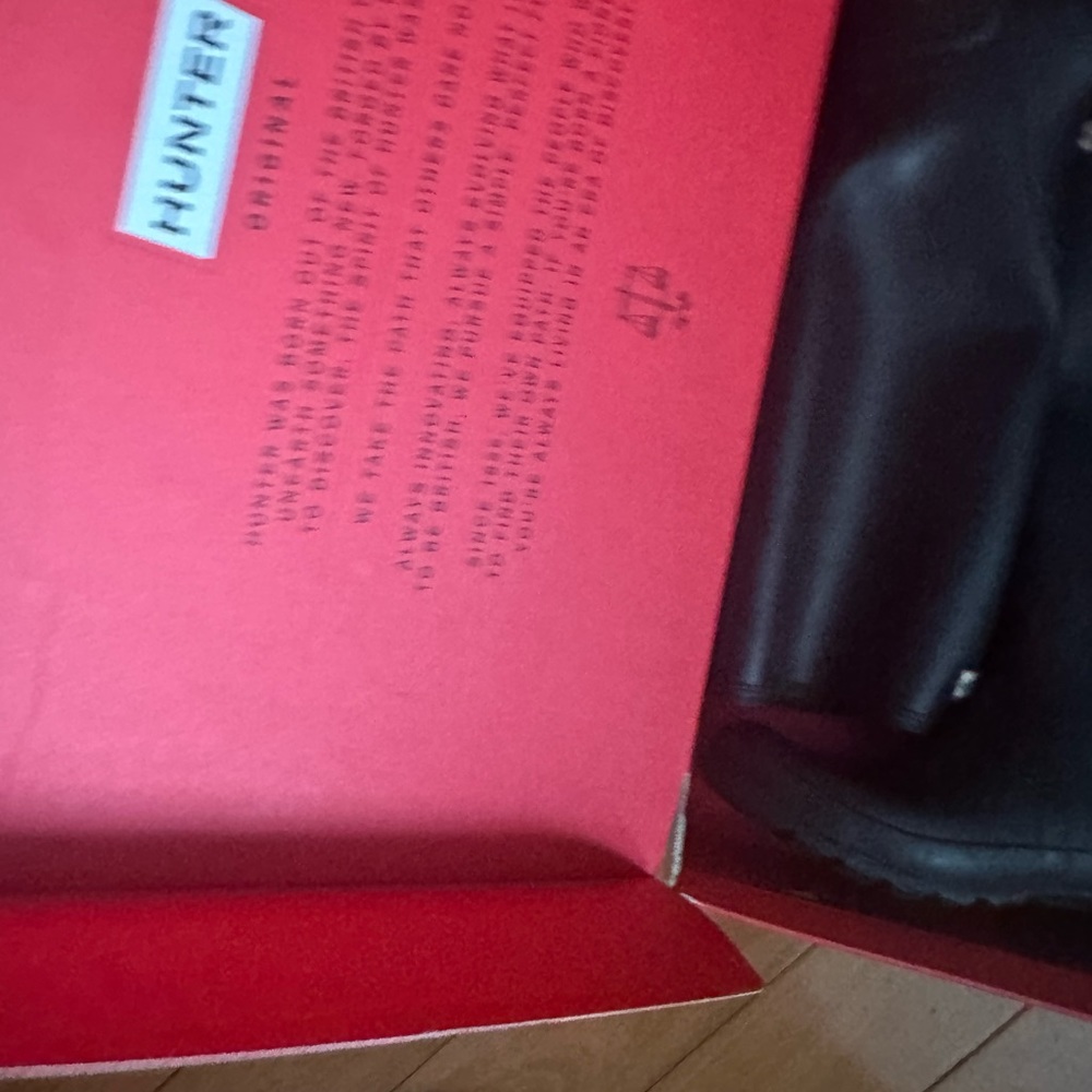 Hunter tall boots size 8 women’s with accessories